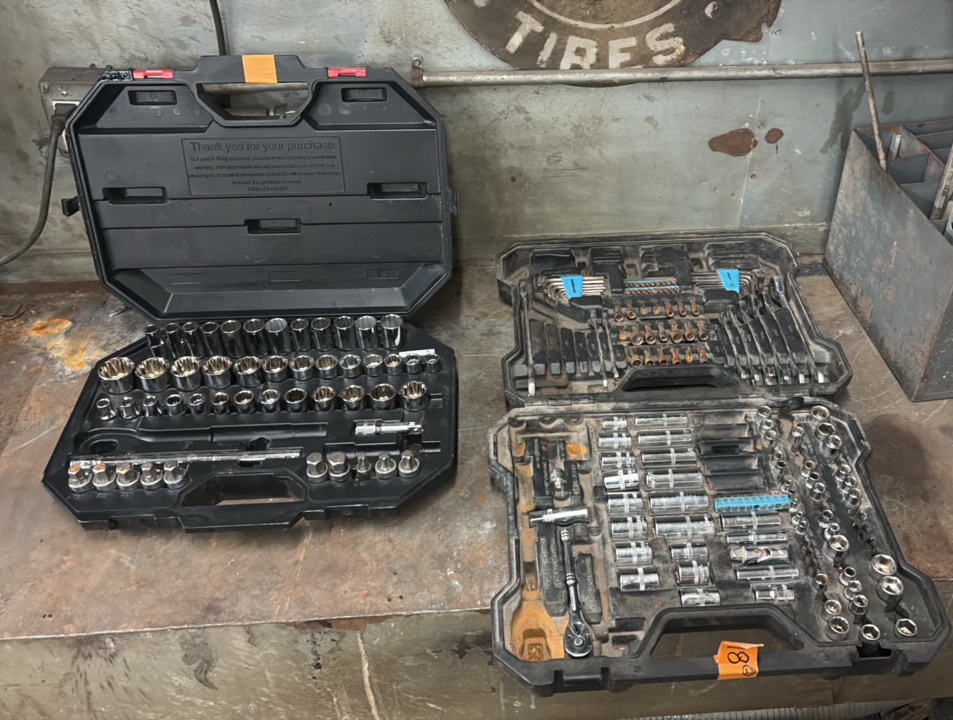 Husky socket set mixed auto tool kit