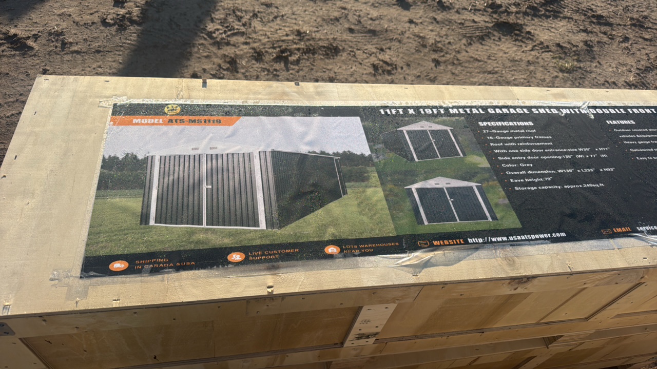 METAL SHED - atspower - ATS-MS1119