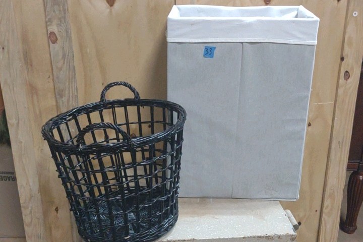 laundry baskets