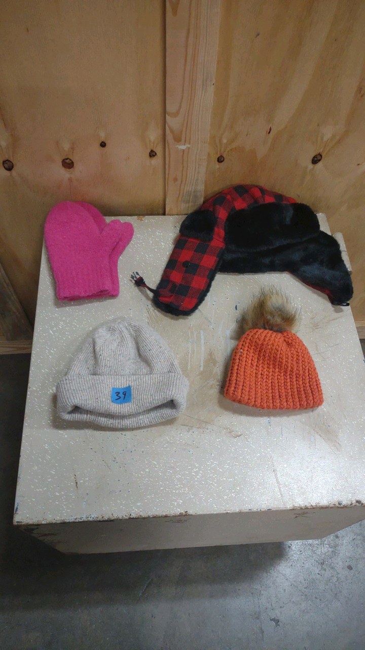 hats and gloves