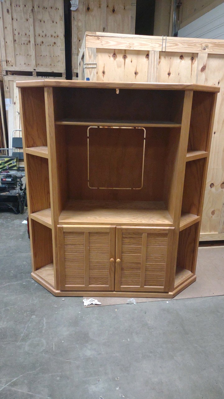 corner TV stand