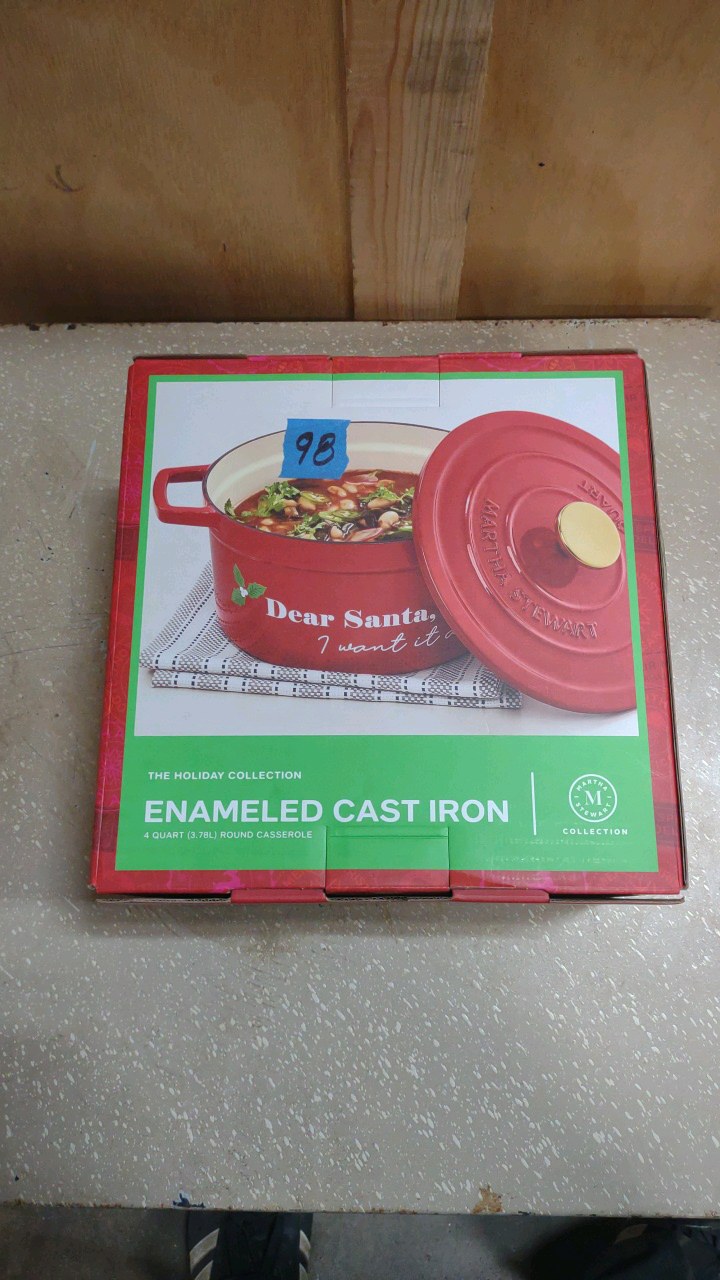 enameled cast iron