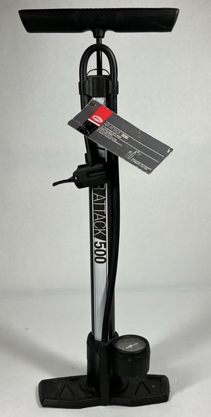 Bell Air Attack 500 Floor Bike Pump Pressure Gauge Bicycle Pump