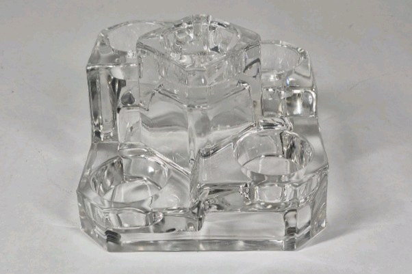 Glass Candle Holder Centerpiece Multi Tealight Votive Holder Clear Glass
