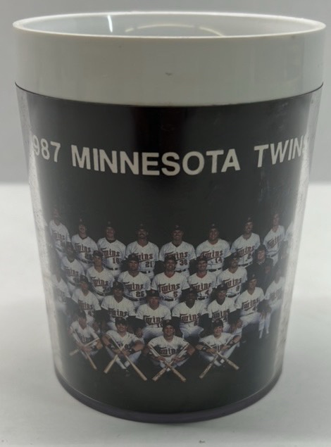 Minnesota Twins 1987 Team Photo Coffee Mug Thermo Serv Gatorade