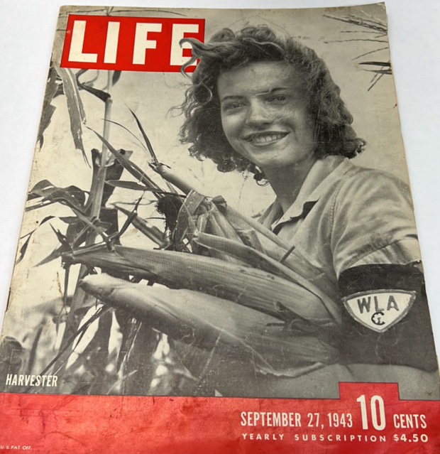 Vintage 1943 LIFE Magazine September 27 WWII Era Issue