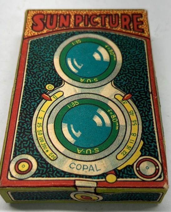 Vintage Sun Picture Camera Toy Copal Japan Solar Photo Viewer