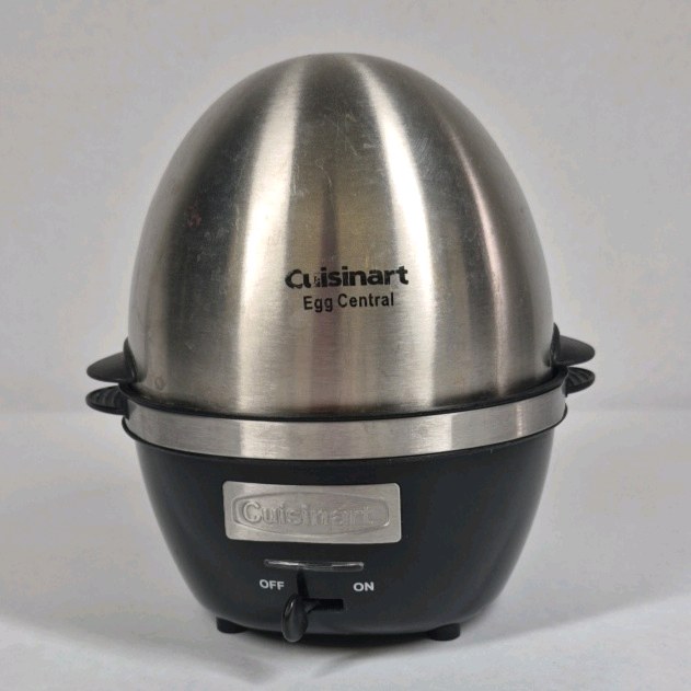 Cuisinart Egg Central Egg Cooker Electric Stainless Kitchen Appliance