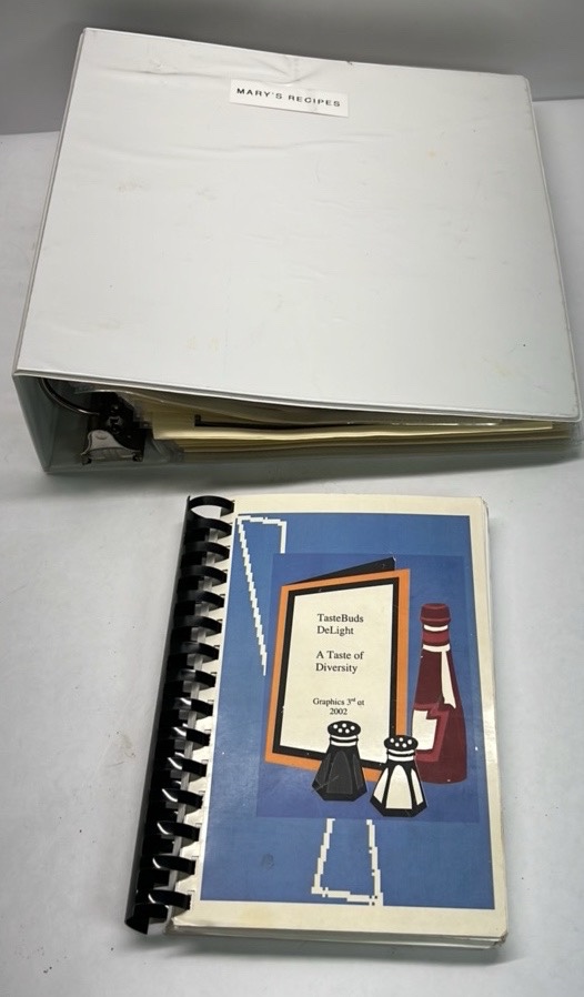 Beverlys Culinary Arts Recipe Binder Cookbook Vintage Kitchen Recipe Book