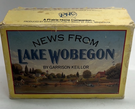 News From Lake Wobegon Garrison Keillor Cassette Tape Set Boxed Audio Collection