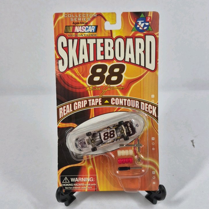 NASCAR Dale Jr #88 Fingerboard Skateboard Toy Collector Series Miniature Deck