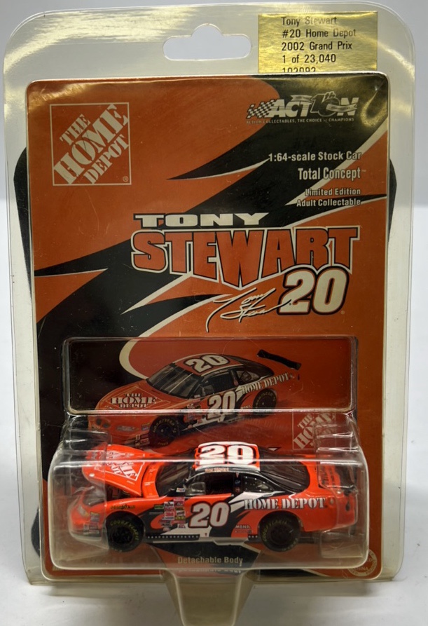 Action Racing Tony Stewart #20 Home Depot NASCAR 164 Diecast Car Total Concept Limited