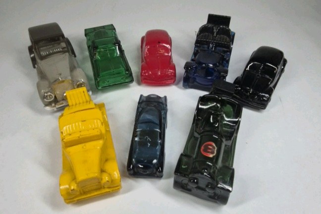 Avon Vintage Car Perfume Bottle Lot Plastic Collectible Novelty Containers