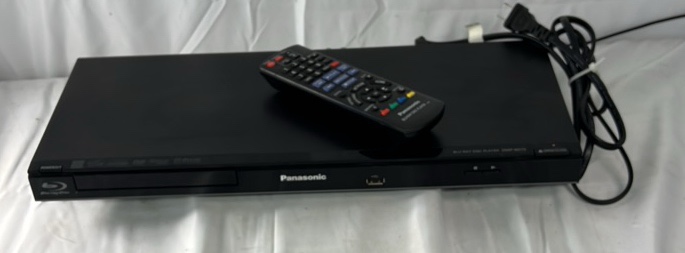 Panasonic DMP-BD75 Blu Ray Disc Player with Remote