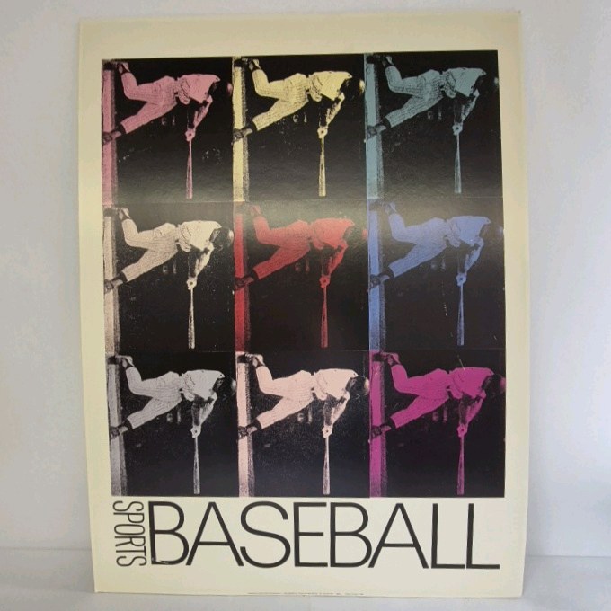 Vintage Sebalu Pop Art Poster Multicolor Figure Grid Modern Wall Art Print