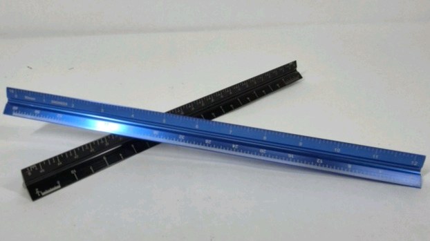 Drafting Scale Rulers Engineer and Architect Khnun