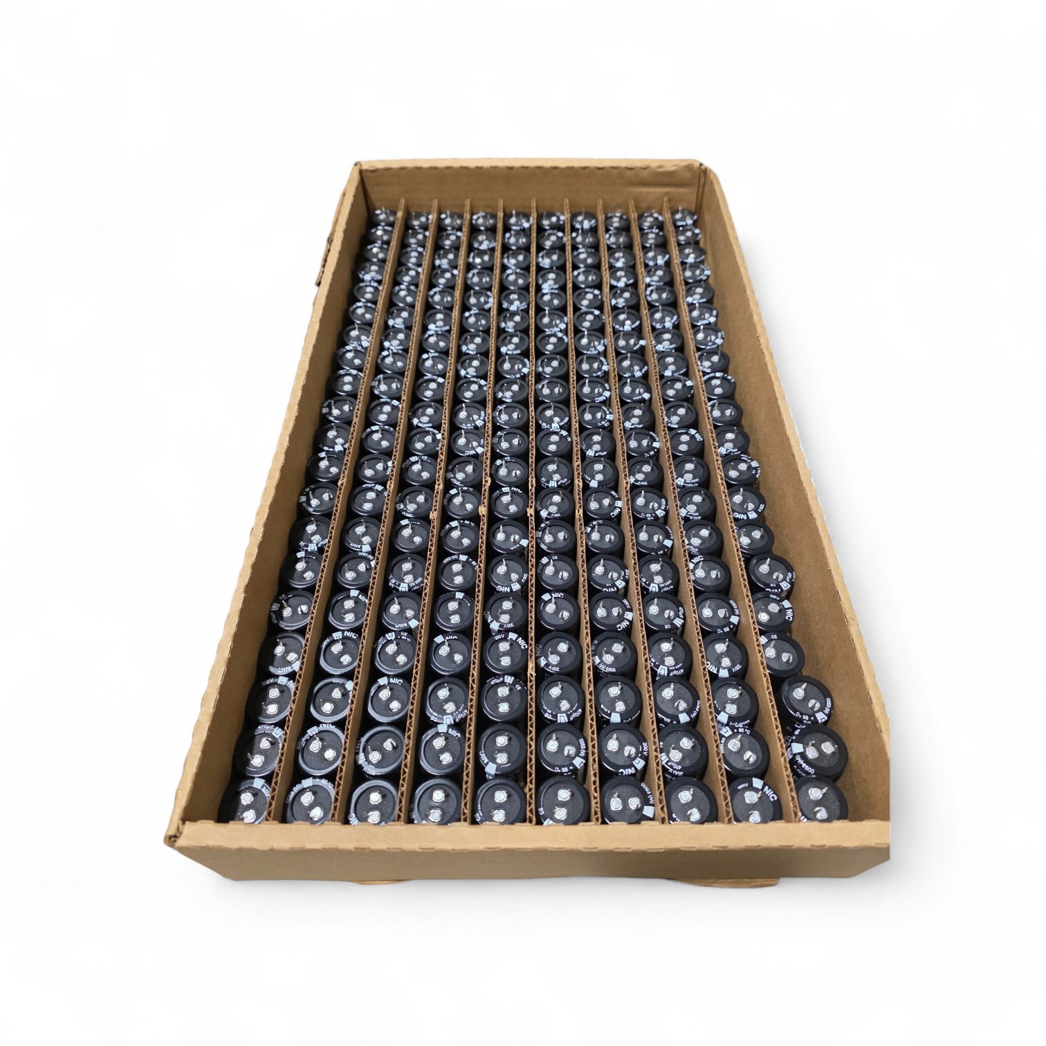 NOS Surplus NIC Components NRLM471M200V Electrolytic Capacitors 200V 470uF 25x30 - Qty 200