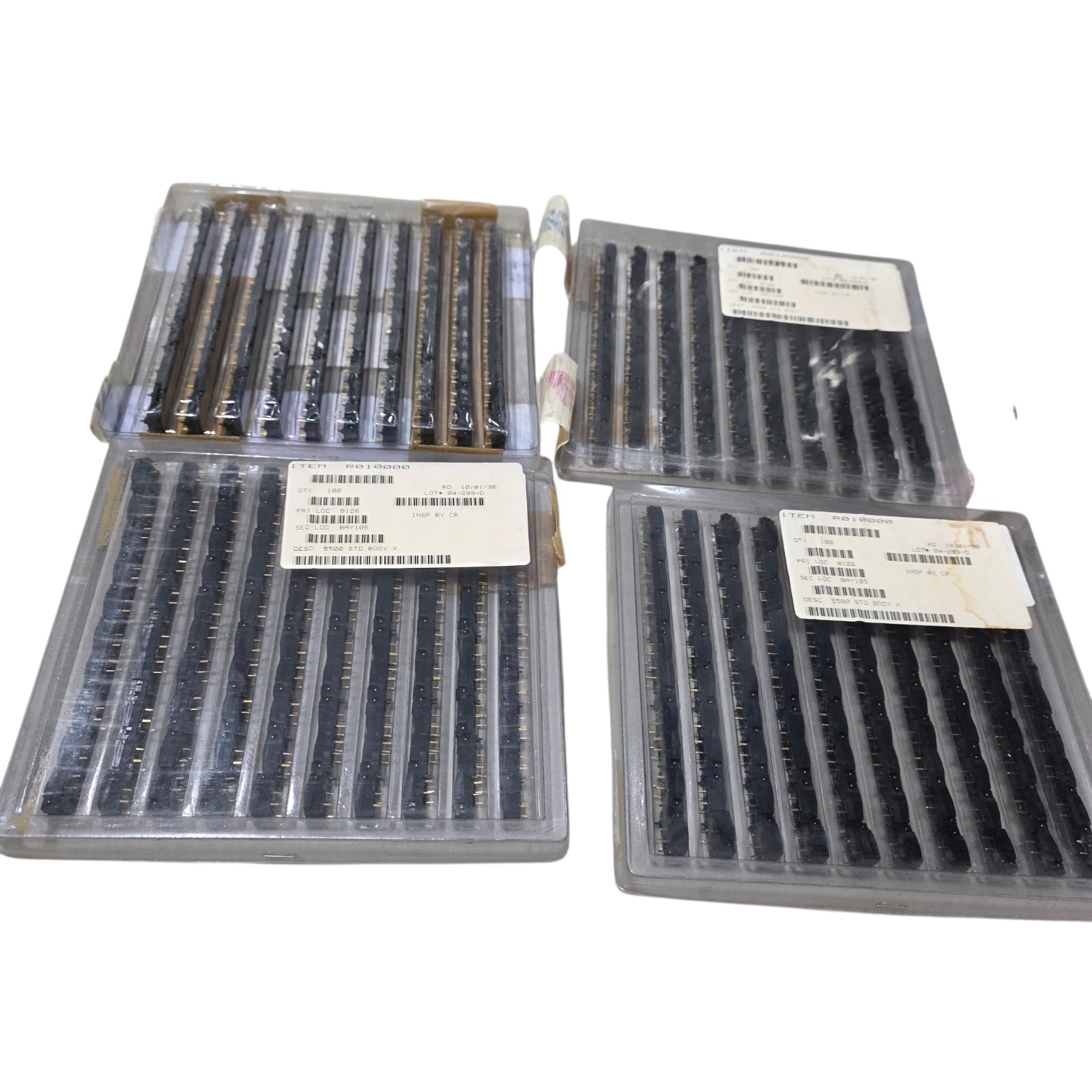 Lot of NOS Surplus E-Switch R010000 Components - 5500 STD Body X - Qty 400