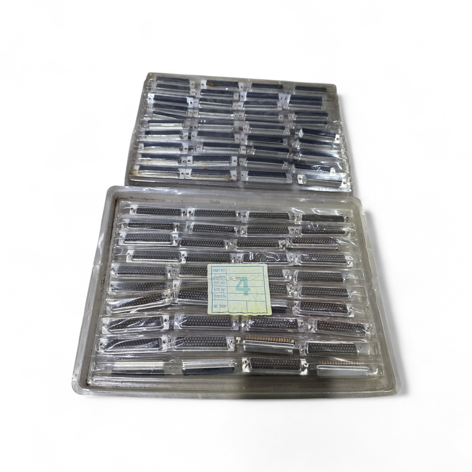 NOS 2 Packs High Density Multi-Pin Board-to-Board Connectors  Sockets - Fine Pitch Electronic Components - Qty 80