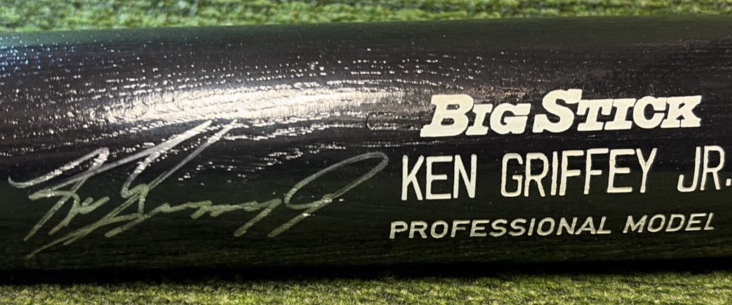 Ken Griffey Jr. Autographed Big Stick- Professional Model- Rawling’s Bat- Seattle Mariners