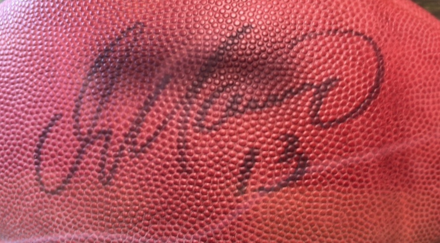 Dan Marino Autographed NFL Official Football Miami Dolphins #13 wCOA