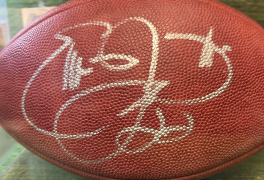 Emmett Smith Autographed Official NFL Football with COA Cool Autograph