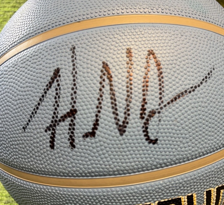 Hailey Van Lith Autographed Basketball WNBA Chicago Sky      Fanatics COA