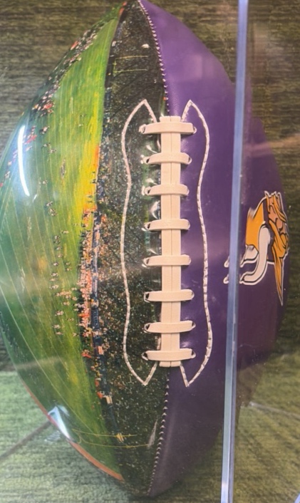 Minnesota Vikings Football  Art Piece Established 1961