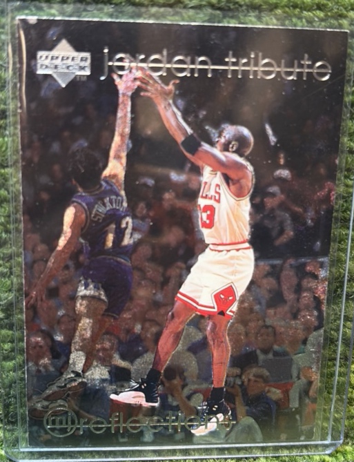 Jordan Tribute MJ Reflections Upper Deck 97-98 #MJ85 MINT
