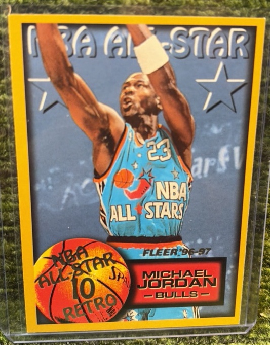 1996-97 Fleer - NBA All-Star Retro Michael Jordan #282