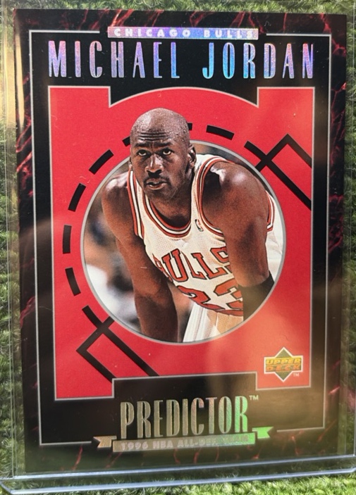 1995-96 Upper Deck - Predictors MVP #R4 Michael Jordan Chicago Bulls