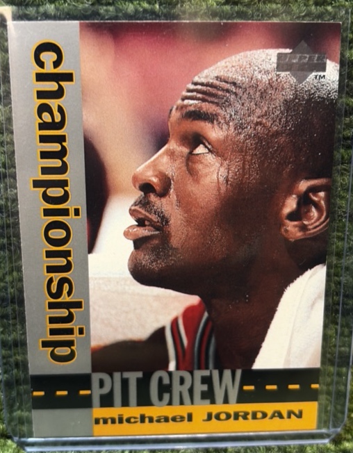 1994 Upper Deck NASCAR Racing Championship Pit Crew Michael Jordan - Bulls