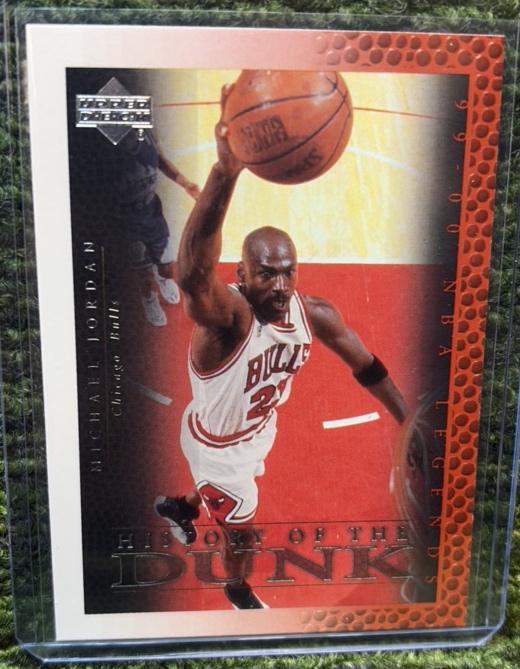 1999-00 Upper Deck NBA Legends - History of the Dunk Michael Jordan #69