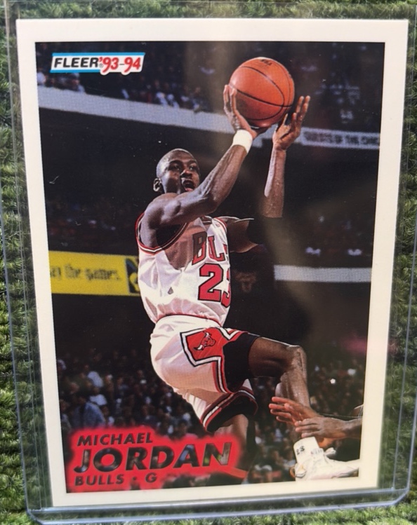 1993-94 Fleer Michael Jordan #28 Chicago Bulls