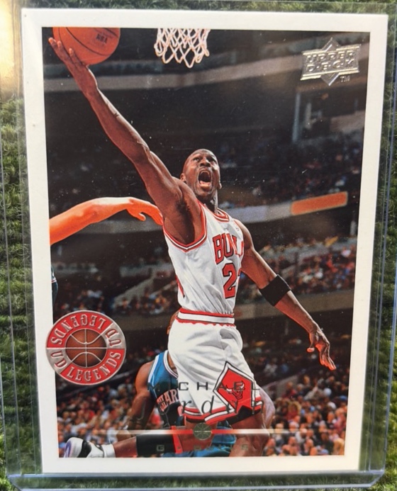 Michael Jordan 2008-09 Upper Deck UD Legends #206 (Near Mint)