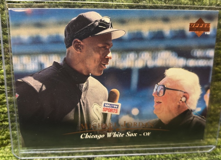 1995 Upper Deck - Michael Jordan, Harry Caray #200 Chicago White Sox