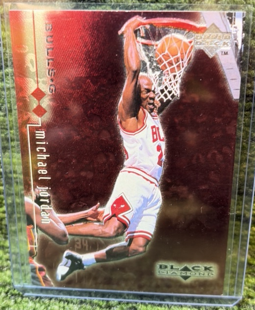1998-99 Upper Deck Black Diamond Double Diamond Red 28123000 Michael Jordan #13