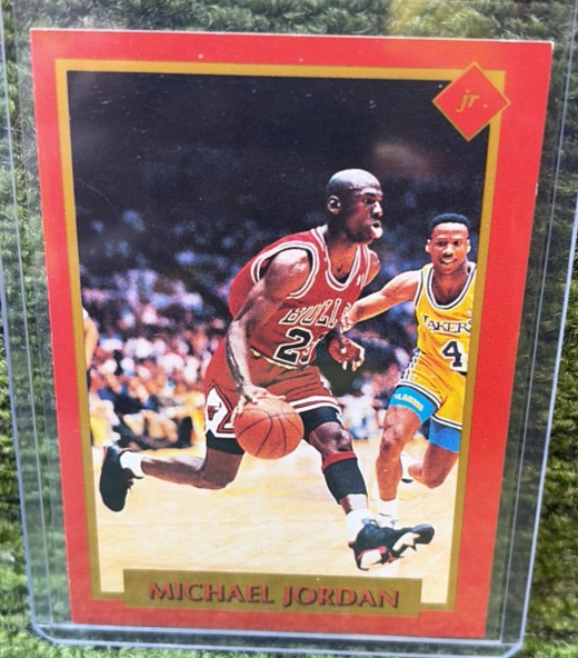 1991 Tuff Stuff Jr. Magazine Michael Jordan Lakers Bulls Special Issue #2