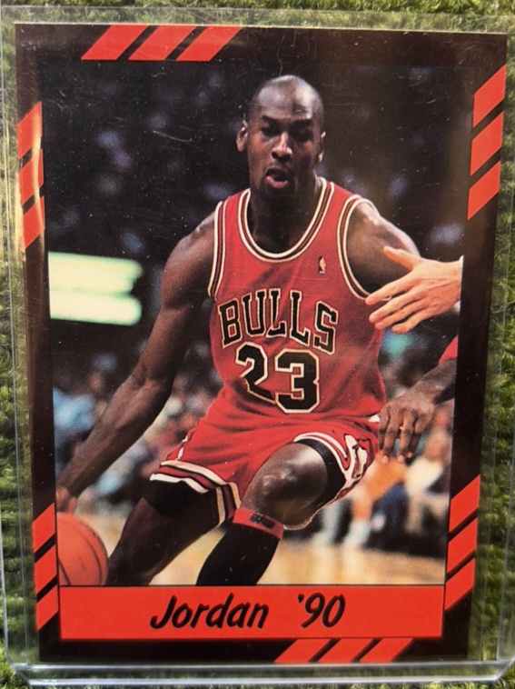 Michael Jordan 1990 Best Of The Best #3 - Chicago Bulls NBA Basketball Card