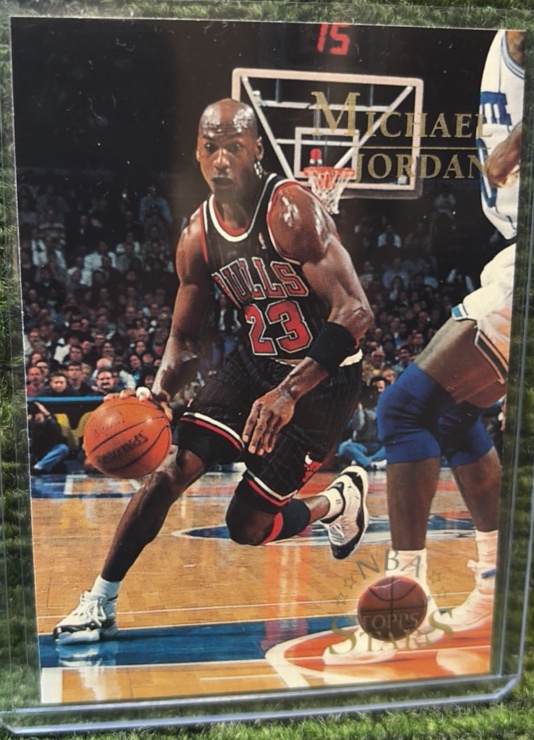 1996 Topps Stars - Michael Jordan #124 Chicago Bulls