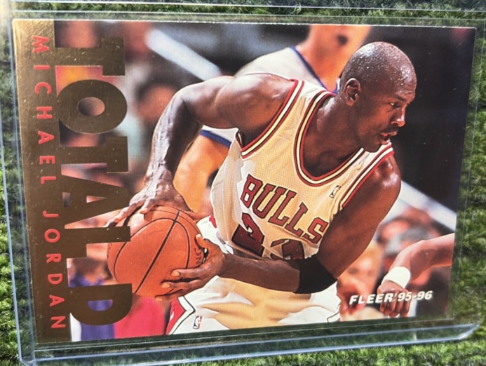 1995-96 Fleer - Total D Michael Jordan #3 Chicago Bulls