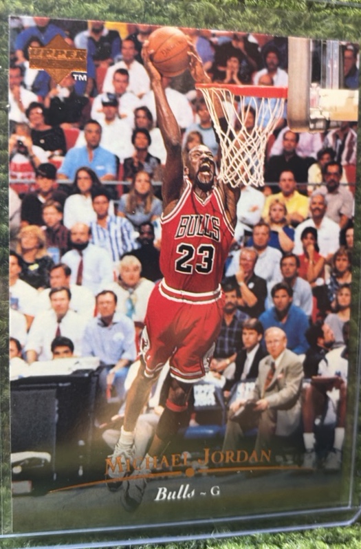 1995 Upper Deck Michael Jordan Chicago Bulls Card #23