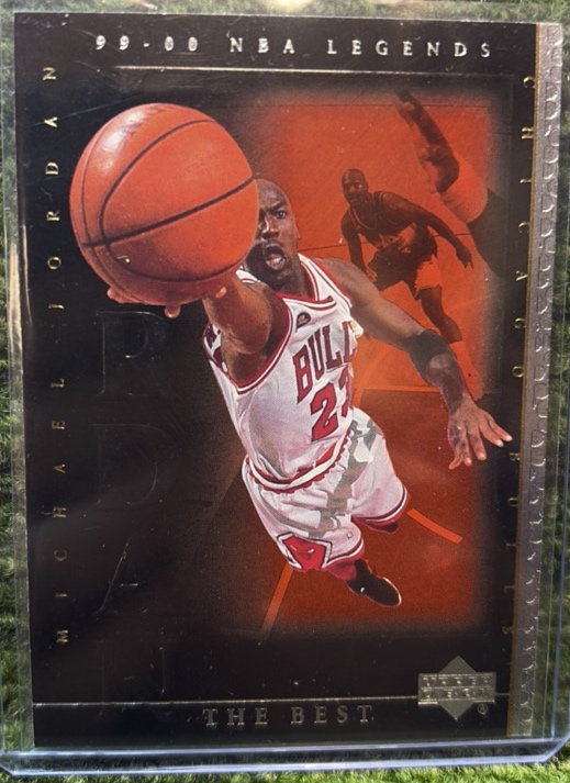 1999-00 Upper Deck Legends The Best # 90 Michael Jordan Card (J) Chicago Bulls