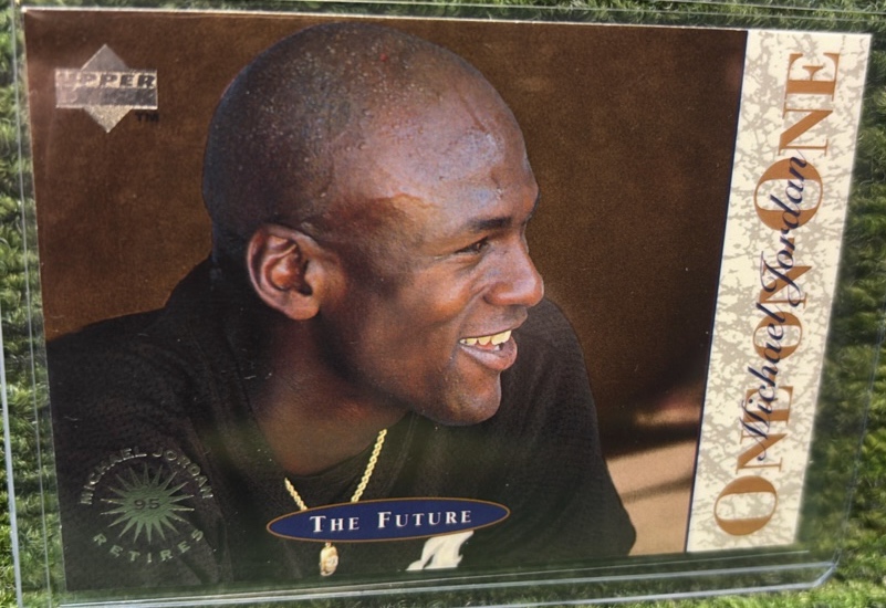 1995 Upper Deck Minor League Top Prospect - Michael Jordan One on One  #10