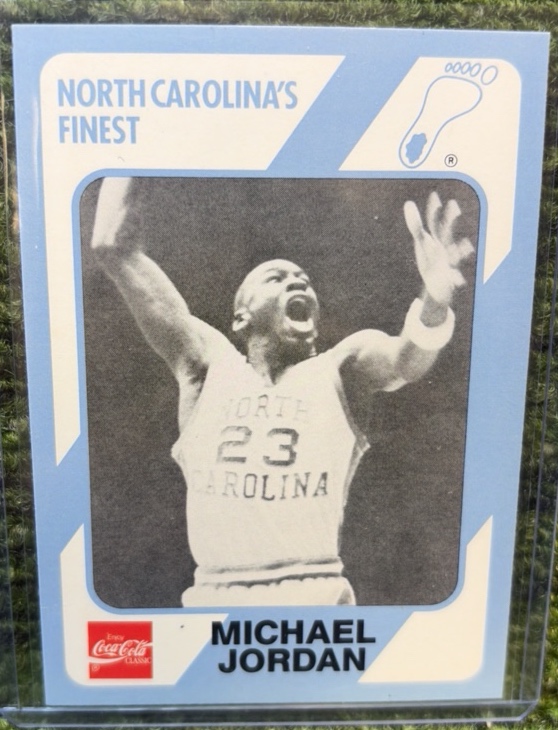 1989 Michael Jordan Collegiate CollectionCoca-Cola #65 North Carolinas Finest