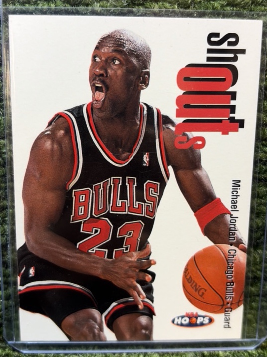 1998-99 SkyBox NBA Hoops Michael Jordan #13SO Shoutouts Insert Chicago Bulls