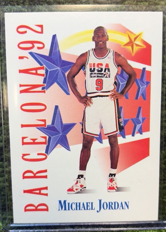 1992 SkyBox Michael Jordan #534 Barcelona 92 Team USA Basketball