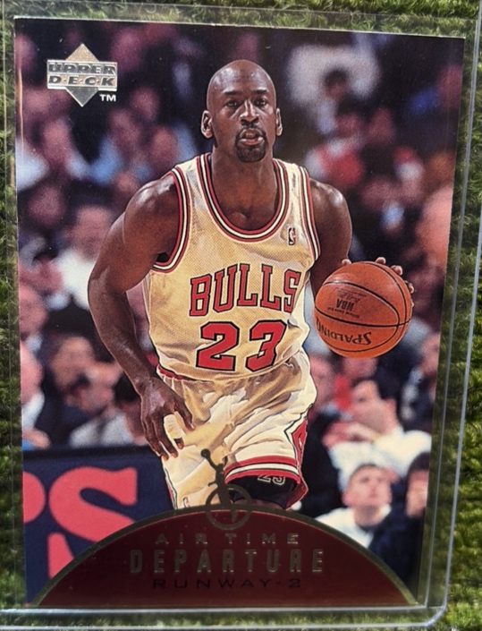 1997-98 Upper Deck Michael Jordan Airtime Departure #AT2 Chicago Bulls