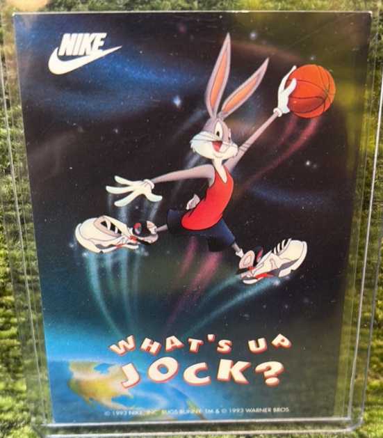 1993 Nike Warner Bros Jordan Bugs Bunny ROOKIE Whats Up Jock
