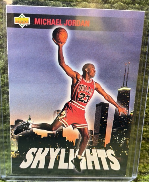 1993-94 Upper Deck Skylights Michael Jordan Chicago Bulls #466 Basketball Card
